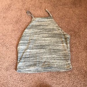 Grey Crop tank